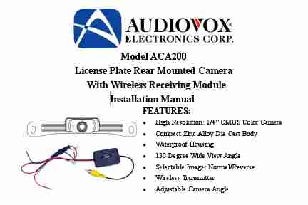 Audiovox Automobile Electronics ACA200-page_pdf